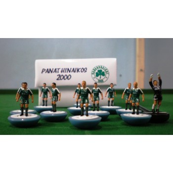 Subbuteo Andrew Table Soccer Panathinaikos 2000-01 on Lightweight  Bases